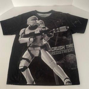 Star Wars black graphic t shirt Large